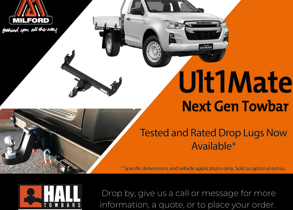 Milford launches award winning Next Gen Towbar for Isuzu D-MAX MY21